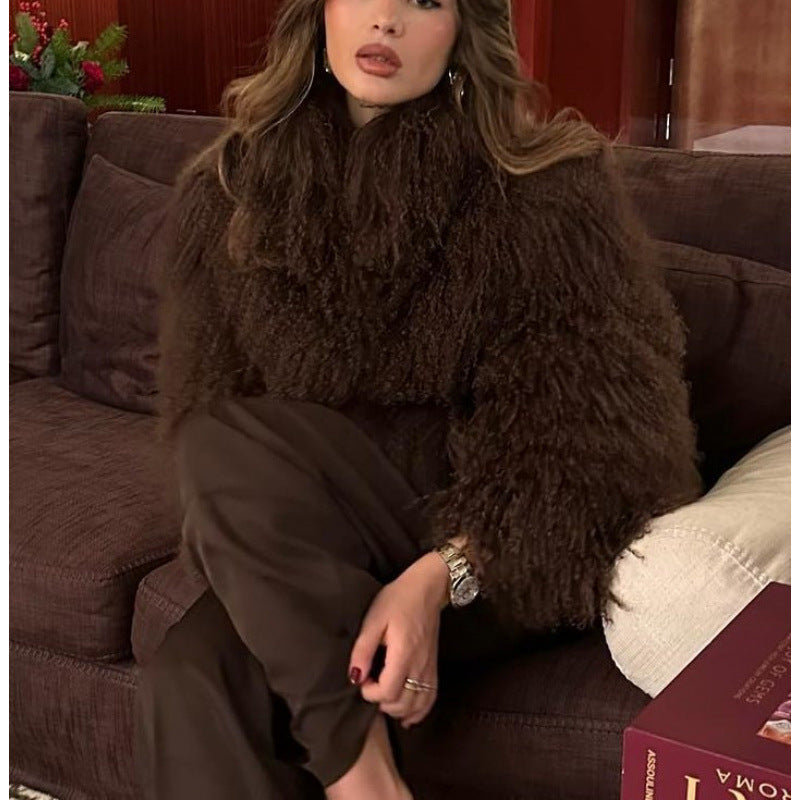 Damen Kuscheljacke Drune