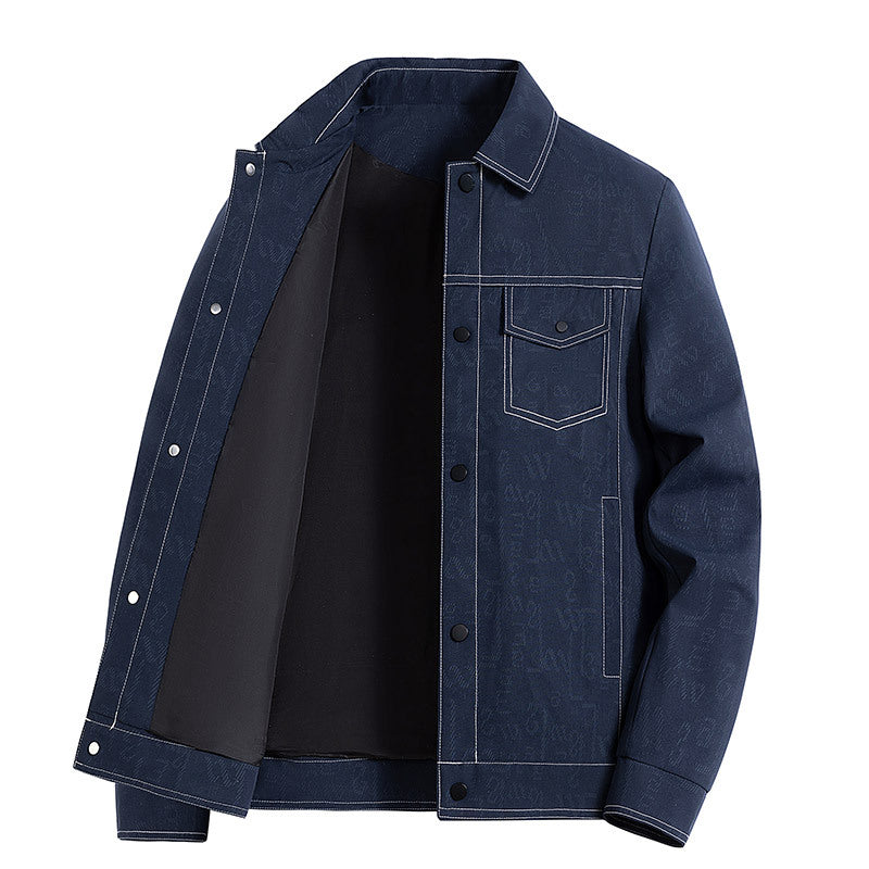 Herren Modische Überziehjacke Drune