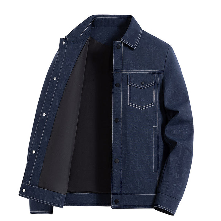 Herren Modische Überziehjacke Drune