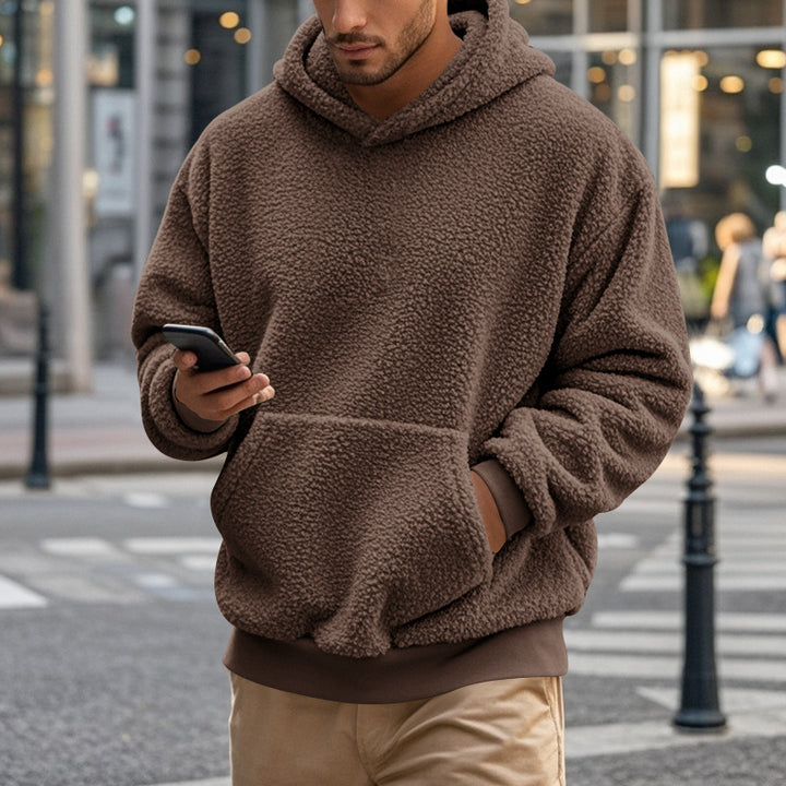 Herren Kuscheliger Hoodie Drune