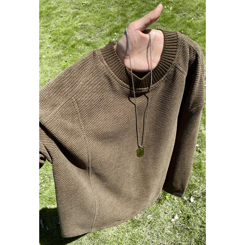 Damen Modischer Strickpullover Drune