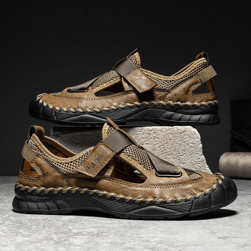 Damen Atmungsaktive Outdoor-Sandalen mit verstellbaren Riemen Drune