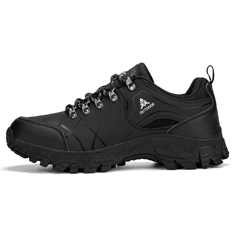 Herren nan robuste wasserabweisende Trekking-Schuhe mit profilierter Gummisohle Drune