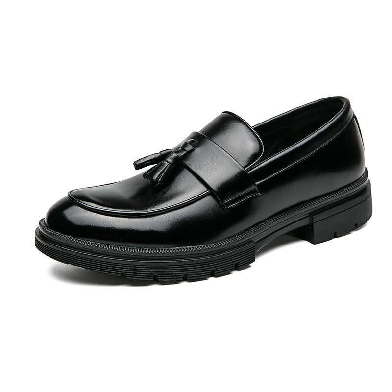 Damen elegante Loafers mit Quasten und hochwertigem Leder Drune
