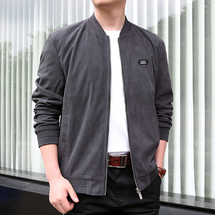 Herren Trendige Cordjacke Drune