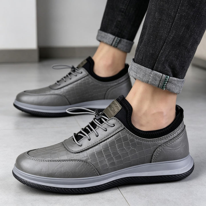 Herren Elegante und stilvolle Leder Sneakers Drune