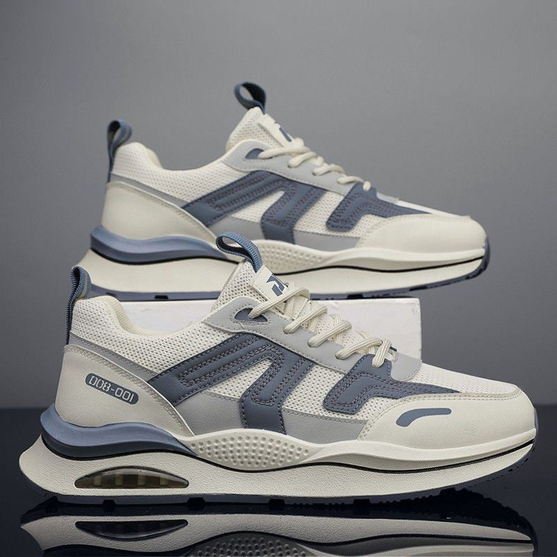 Damen moderne Freizeitsneakers mit atmungsaktivem Obermaterial und dämpfender Sohle Drune
