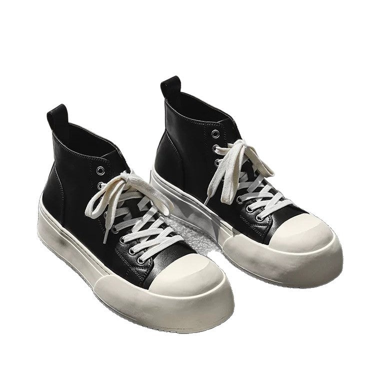 Damen Hochschaft Sneakers mit stylischem Plateau und robustem Obermaterial Drune