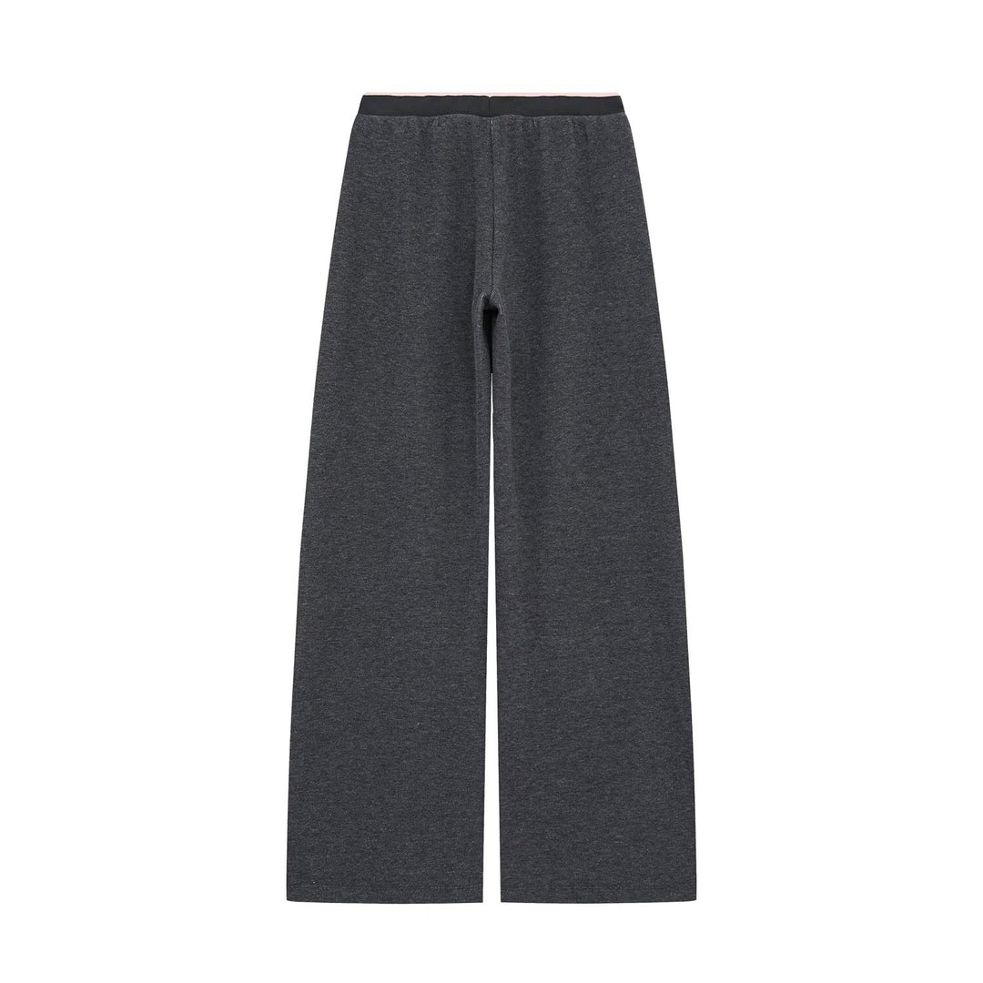 Damen Boxy-Rippstrick-Pullover mit Rundhalsausschnitt Drune