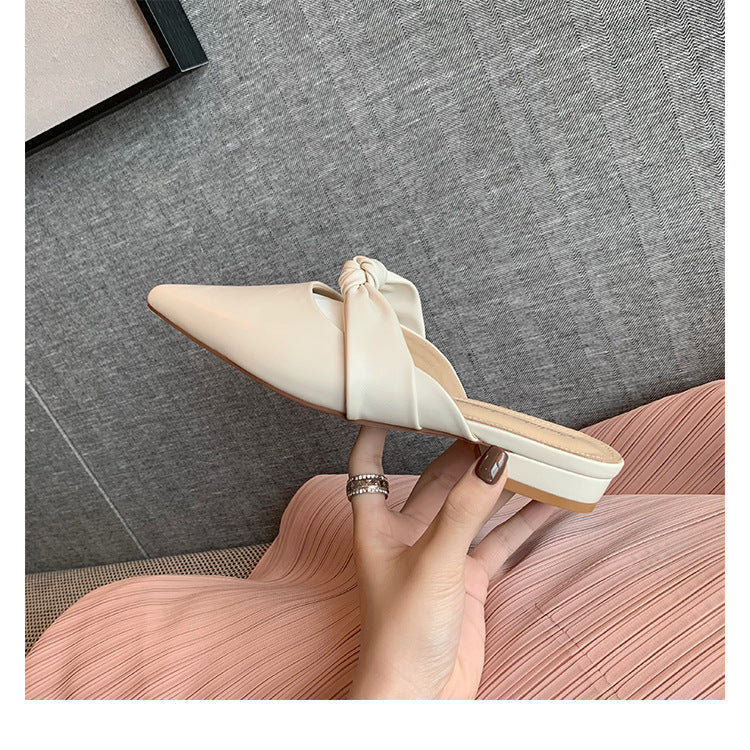 Damen Mules mit elegantem Knotendesign Drune