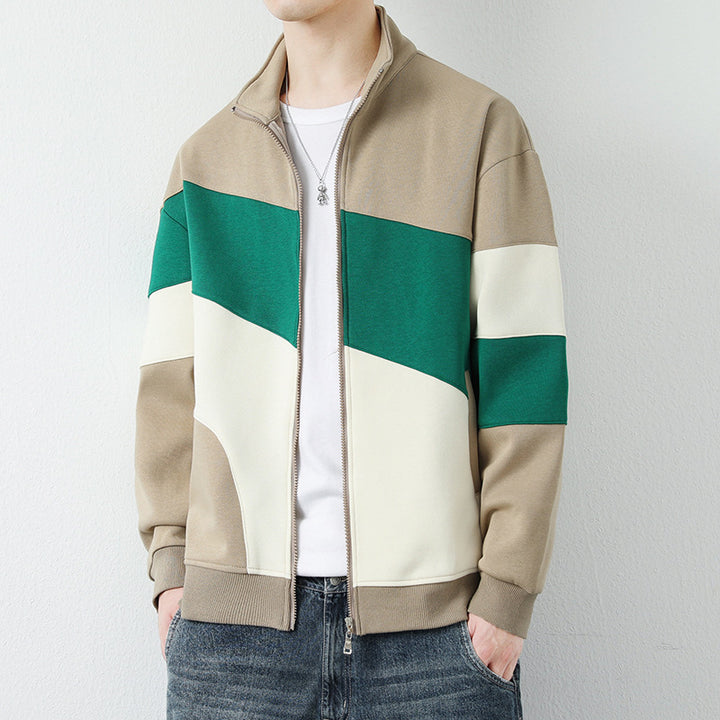 Herren zeitgemäße Sportjacke Drune