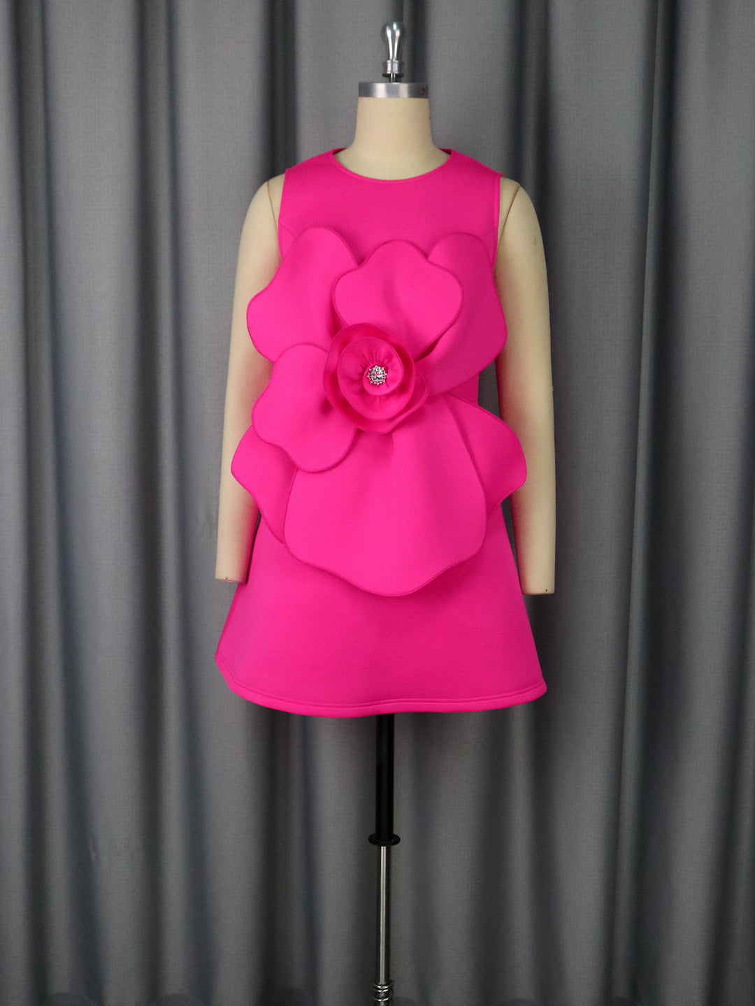 Damen Modisches Blumenkleid Drune