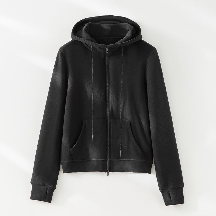 Damen weite Lounge-Hose mit elastischem Bund und Eingrifftaschen Drune