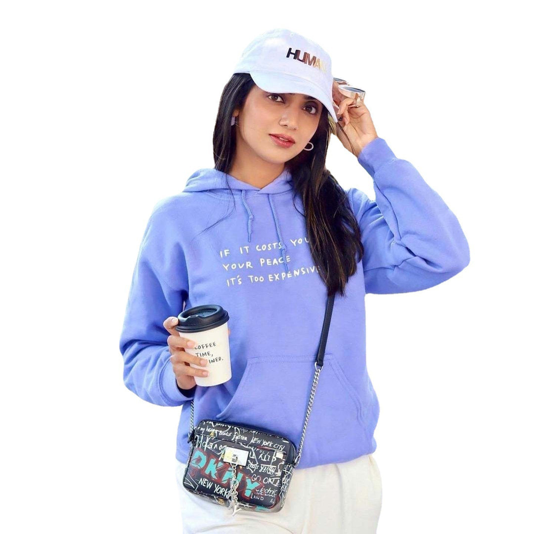 Damen Hoodie mit inspirierendem Motiv Drune