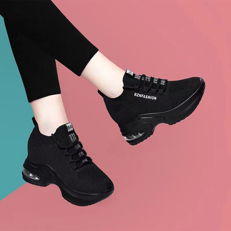 Damen Sportliche Dämpfungs Sneakers Drune