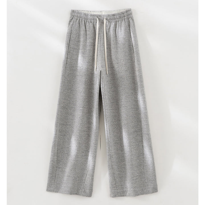 Damen Weite Loungehose mit elastischem Bund, Kordelzug und seitlichen Eingrifftaschen Drune