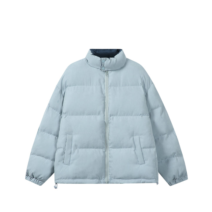 Damen Wattierte Boxy-Steppjacke mit hohem Stehkragen Drune