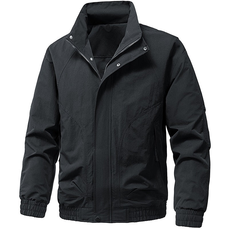 Herren Funktionsjacke mit Stehkragen Drune