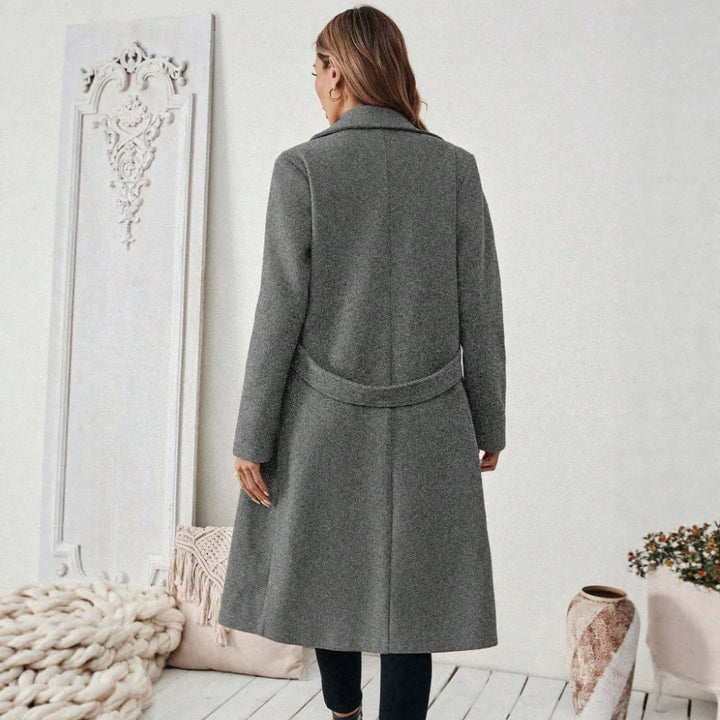 Damen Eleganter und moderner Langmantel