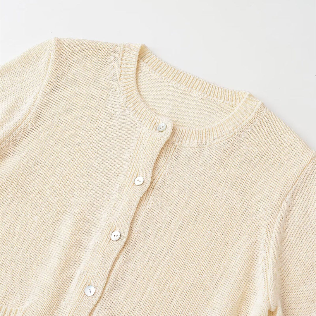 Damen Strickjacke mit Knopfdetail und praktischen Taschen Drune