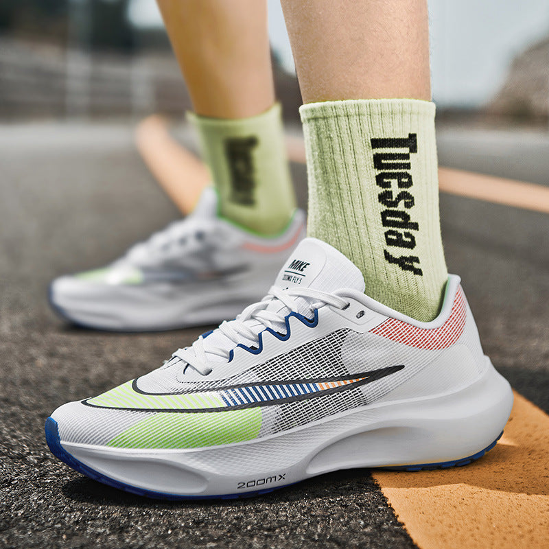 Unisex energieeffiziente Marathon-Laufschuhe mit reaktiver Schaum-Zwischensohle und stabiler Fersenkappe Drune
