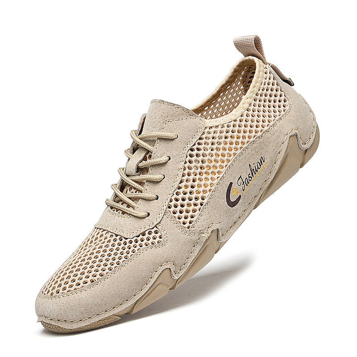 Herren Atmungsaktive Freizeitschuhe mit Komfort-Sohle Drune