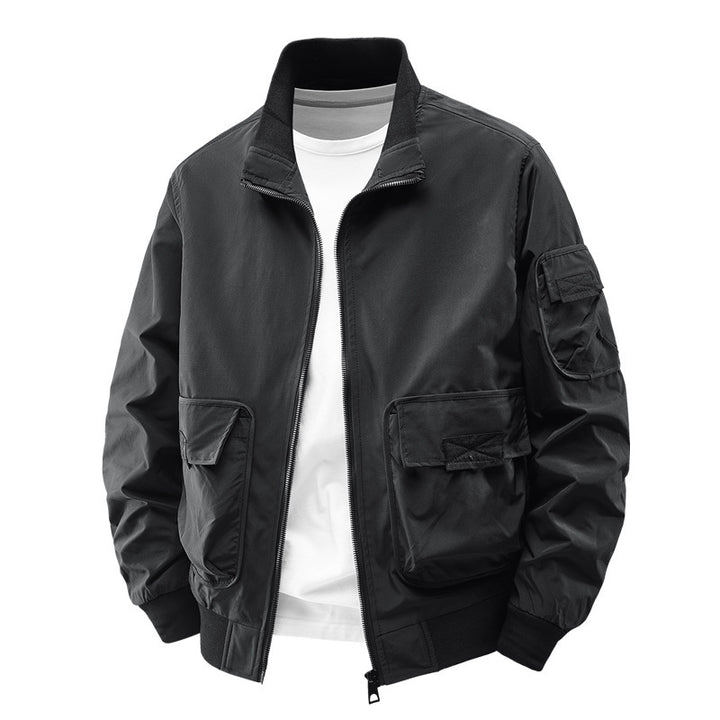 Herren praktische Bomberjacke mit Taschen Drune