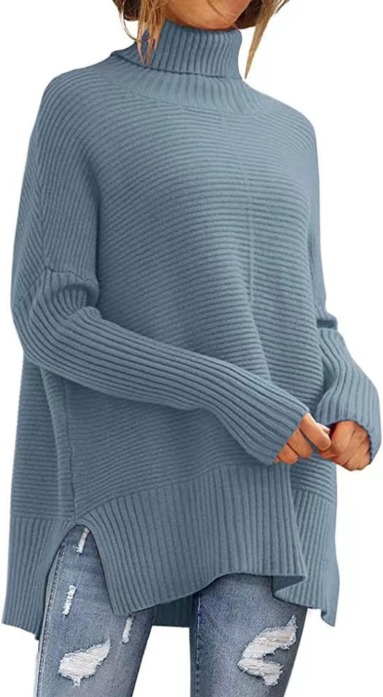 Damen Kuscheliger Rollkragenpullover Drune