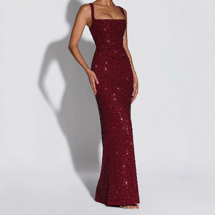 Damen glamouröses Abendkleid Drune