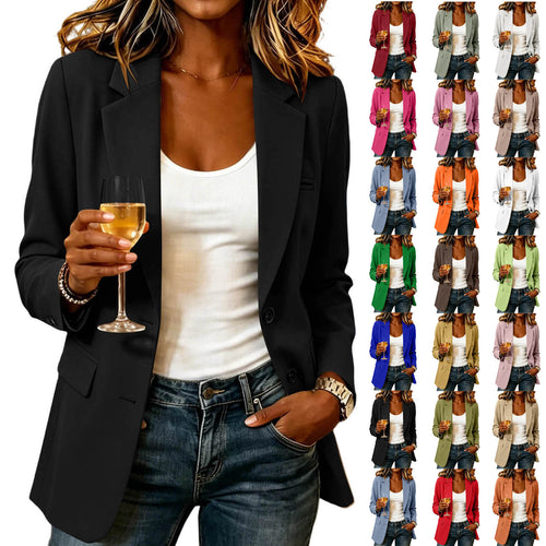 Damen Eleganter Blazer mit spezifischem Schnitt Drune