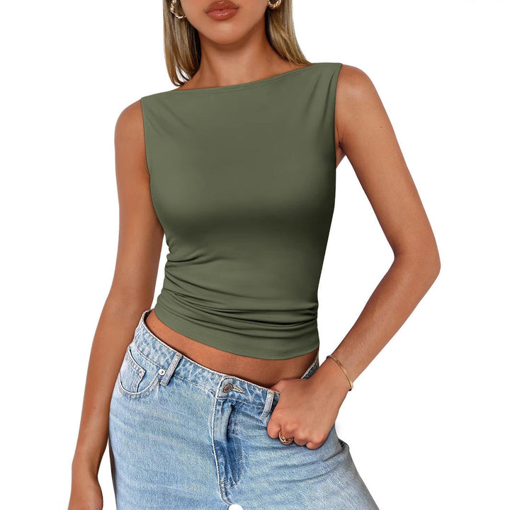 Drune | Ärmelloses Slim Fit Tanktop
