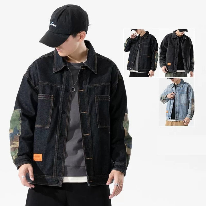 Herren Lässige Modern Denimjacke Drune