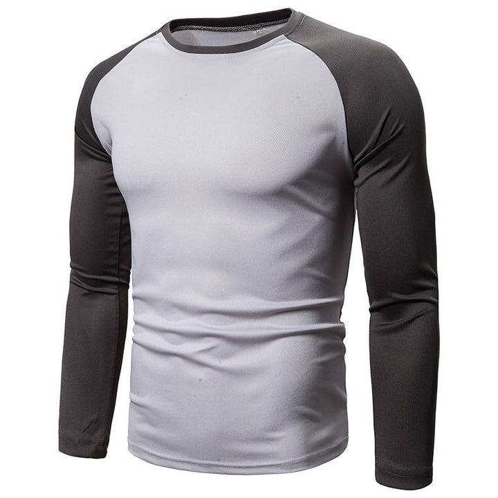 Herren Sportliches Langarm-T-Shirt mit atmungsaktivem Funktionsmaterial Drune
