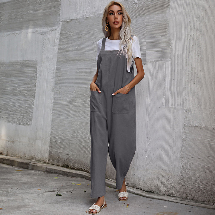 Damen Latzhose mit praktischen Taschen und bequemer Passform Drune