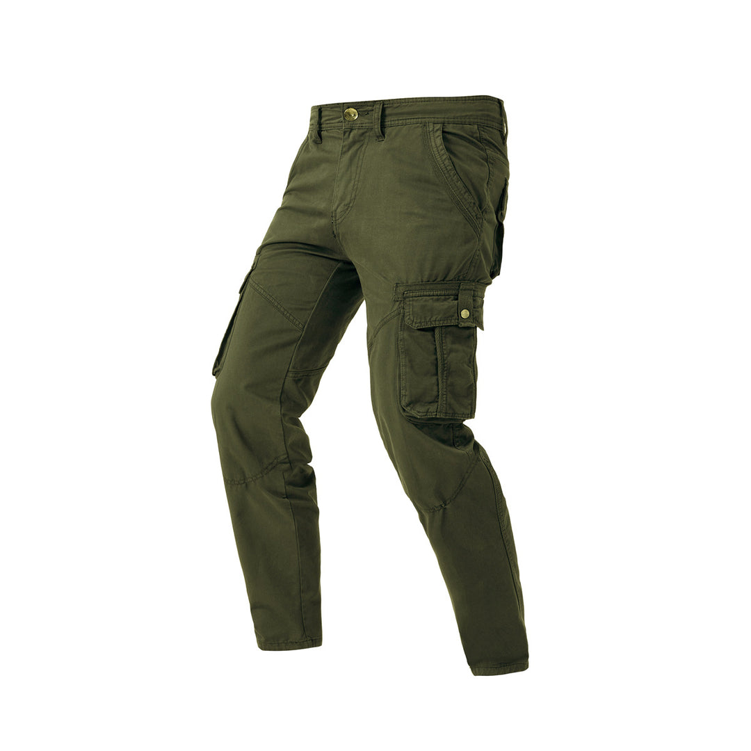 Herren Tapered Cargo‑Hose mit Mehrfachtaschen, Knieabnähern und Utility‑Details Drune
