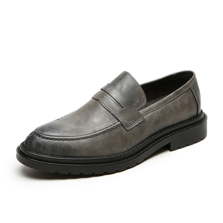 Damen Lederslipper mit rutschfester Profilsohle und eleganter Applikation Drune