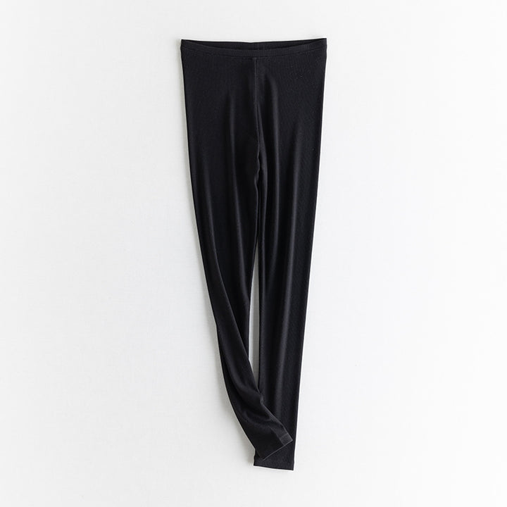 Damen Feine Thermo-Leggings mit hohem Elastikbund und enger Silhouette Drune