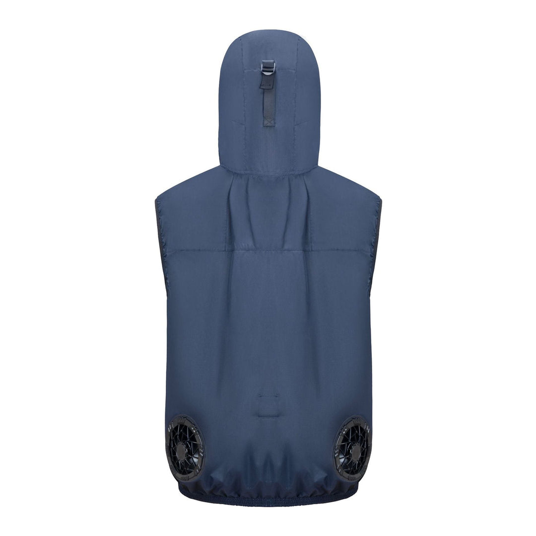Herren nan technische Outdoorweste mit Kapuze und Visor Drune