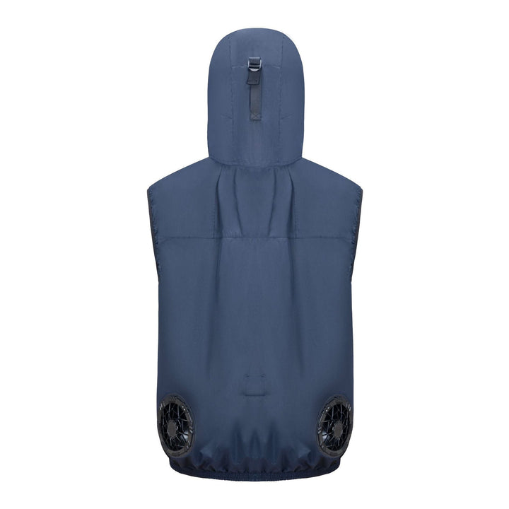 Herren nan technische Outdoorweste mit Kapuze und Visor Drune