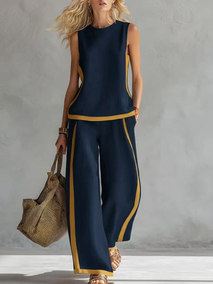 Damen lässiges Sommeranzug-Set Drune