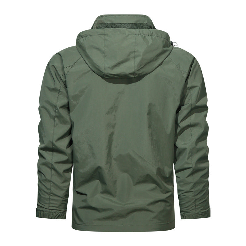 Herren Sportliche Outdoormantel Drune