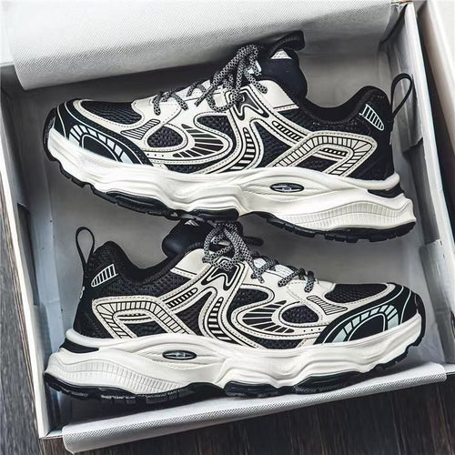 Damen sportliche Multisport Sneakers mit atmungsaktiver Oberflächenstruktur und dämpfender Sohle Drune