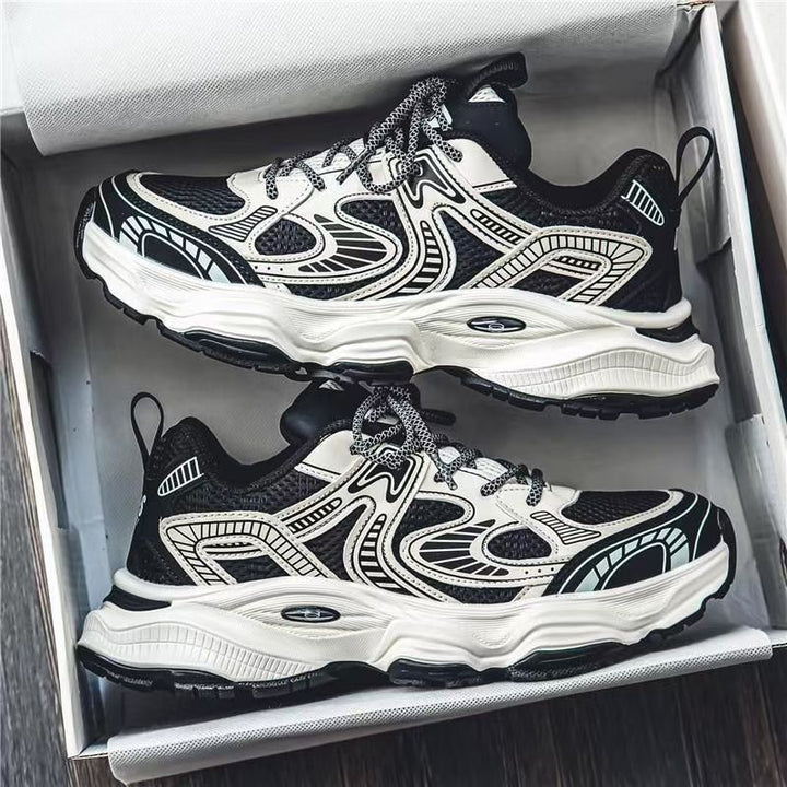 Damen Sneaker mit atmungsaktiver Mesh-Oberfläche und innovativer Dämpfungstechnologie Drune