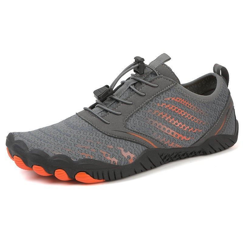 Unisex Flexibler Barfuß‑Wasserschuh mit Schnellverschluss und rutschfester Gummisohle Drune