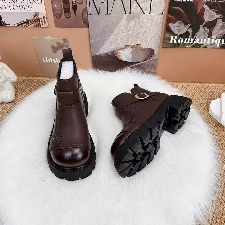 Damen Modische Chelsea Boots Drune