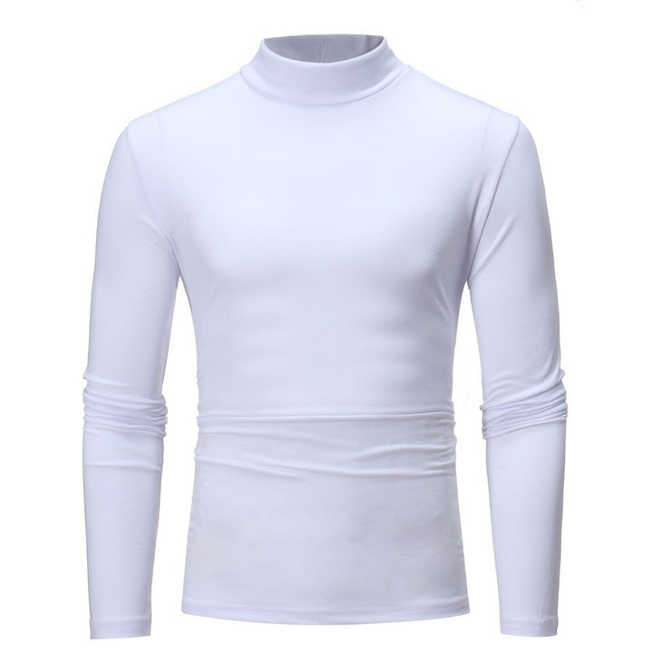 Herren Rollkragenpullover mit enger Passform und edel strukturiertem Material Drune