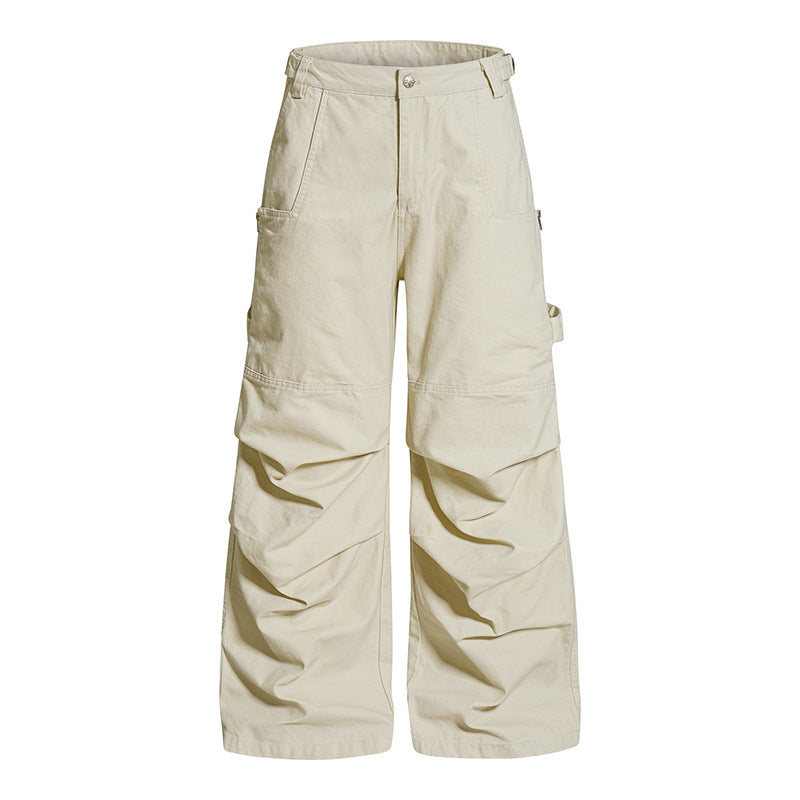 Damen Weite Cargo-Hose mit verstärkten Kniepartien und Multifunktions-Taschen Drune
