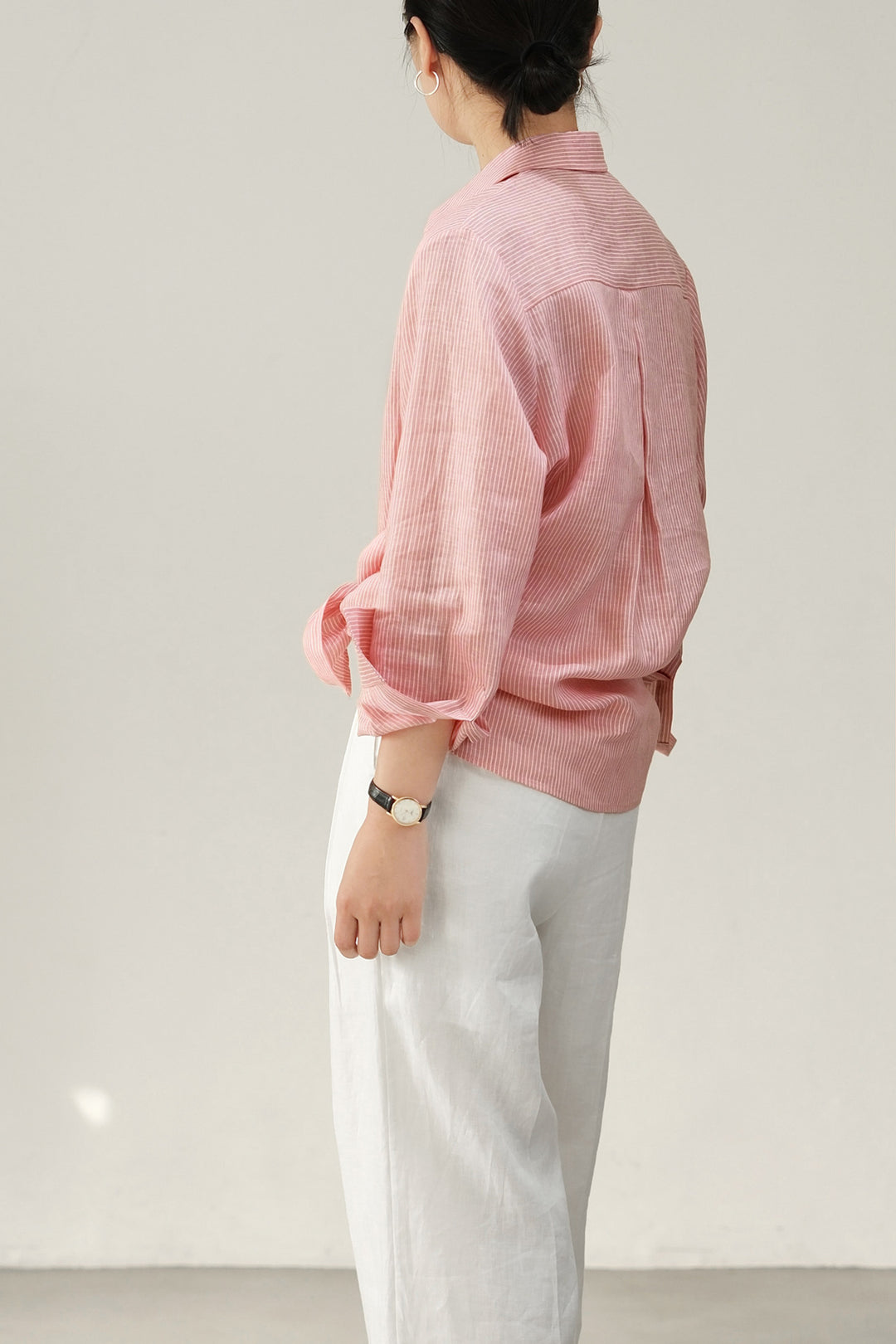 Damen Elegante gestreifte Bluse Drune