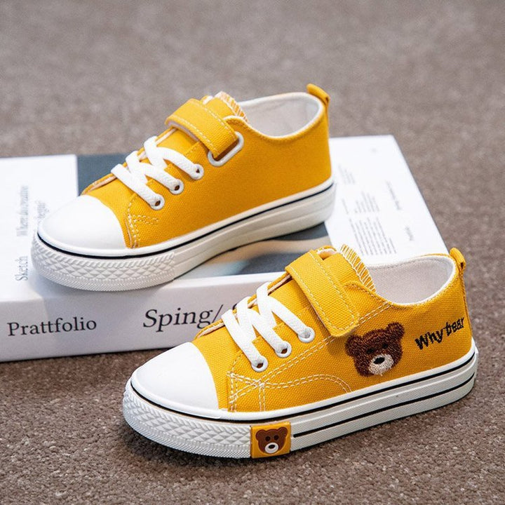 Kindersneaker mit stylischem Klettverschluss