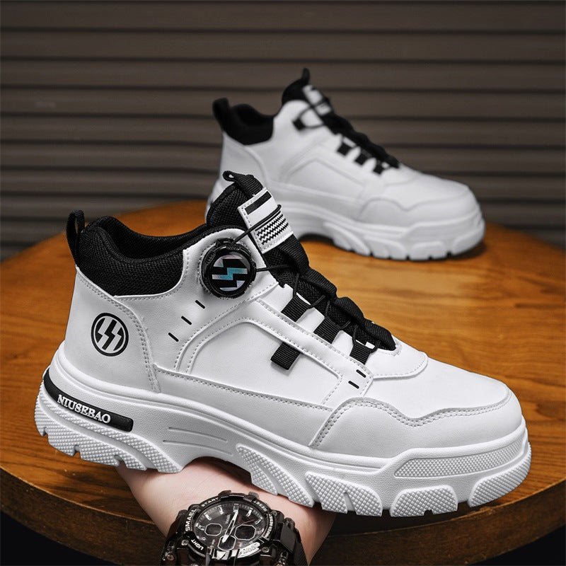 Damen Modische High-Top Sneakers mit schnelltrocknendem Obermaterial Drune
